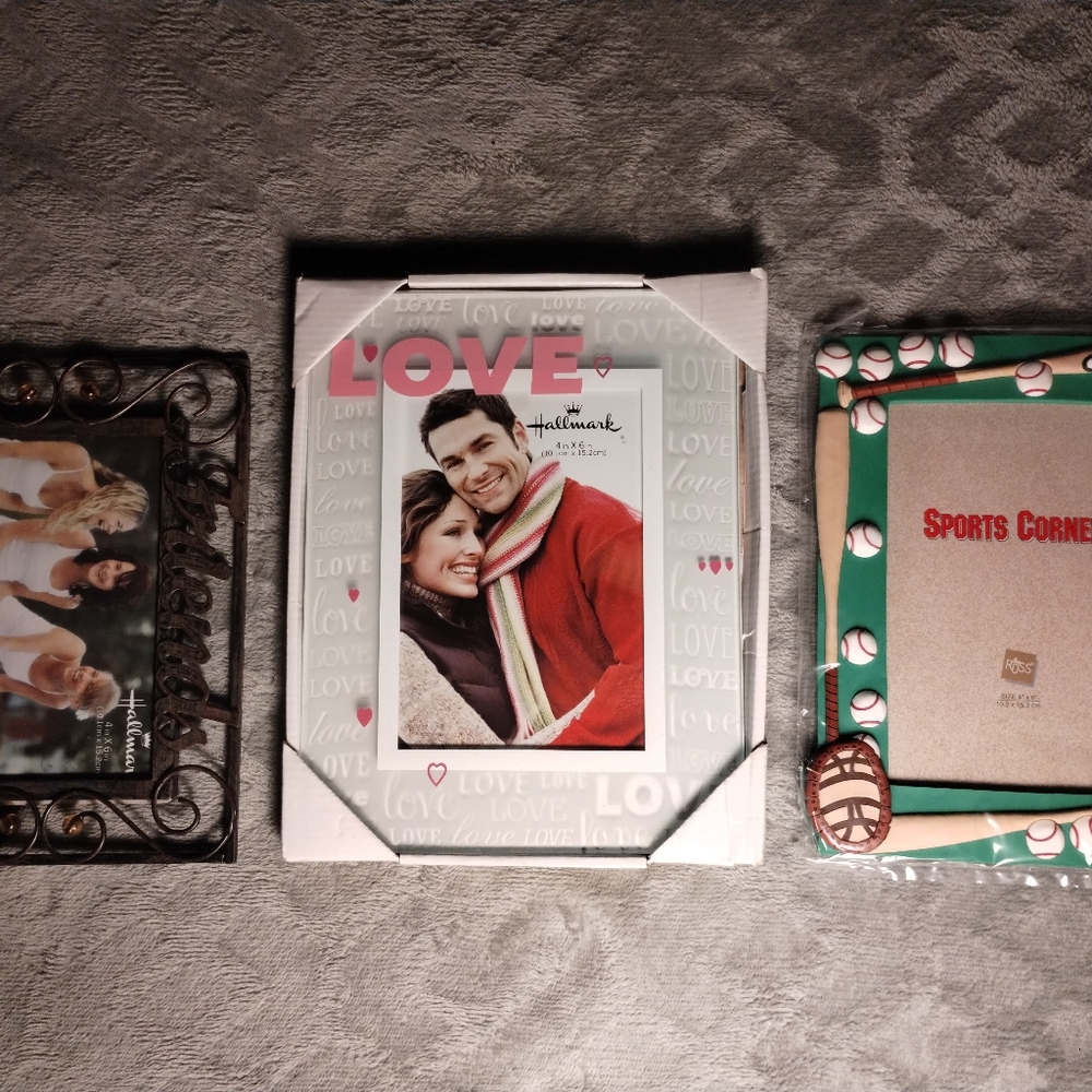 Hallmark Love and Sports Frame Trio